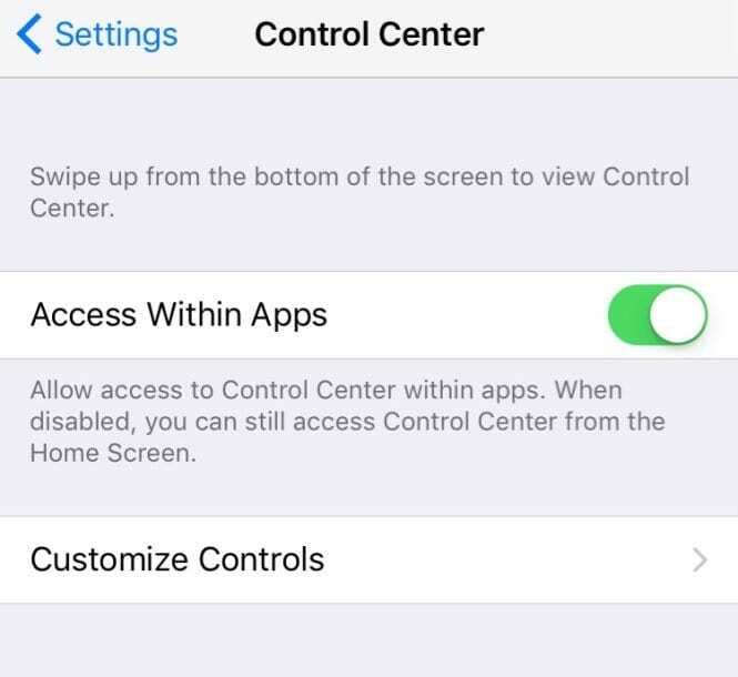 Come personalizzare il centro di controllo dell'iPhone utilizzando iOS 11