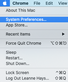 Macシステム環境設定