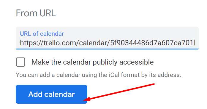 koble trello-kalender med google-kalender