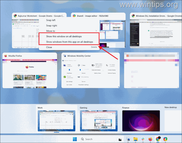 Cara Membuat Desktop Virtual di Windows 11.