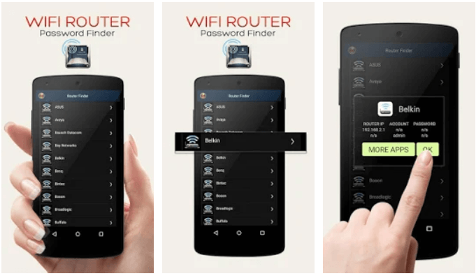 Kostenloser WLAN-Passwort-Router-Schlüssel