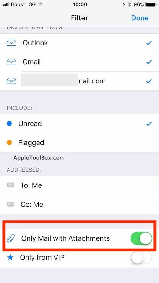 iOS Mail