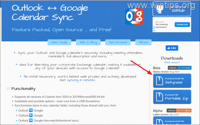 Outlook Google Agenda Sync