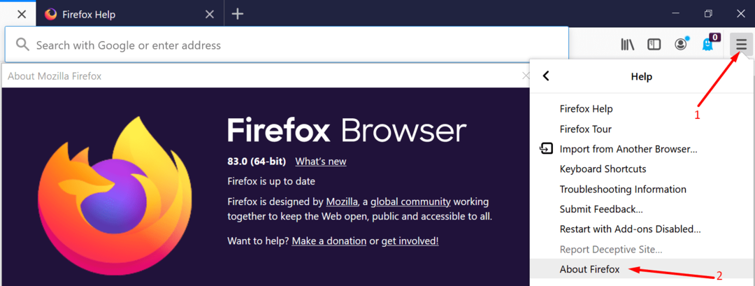 aggiorna firefox