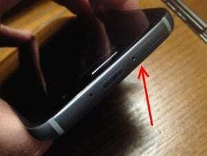 Samsung Galaxy SIM og SDCard slot