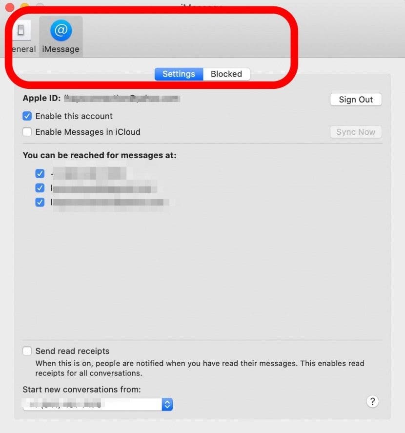 kako da isključim tekstualne poruke na svom Macu