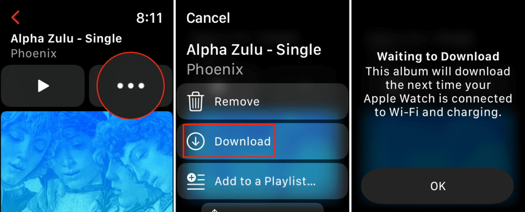 Як завантажити пісні на Apple Watch за допомогою Apple Watch - 2