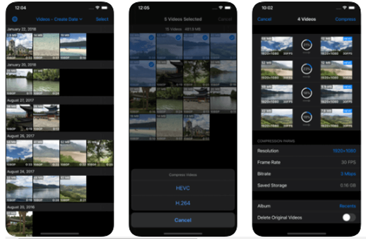 iPhone İçin En İyi Video Kompresör Uygulamaları - Video sıkıştırıcı ve Düzenleyici