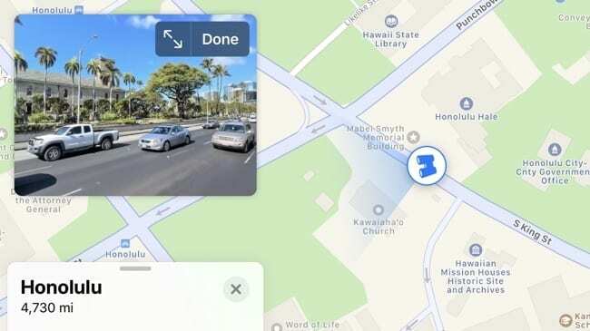 ახალი ფუნქციები Apple Maps - მიმოიხედე გარშემო