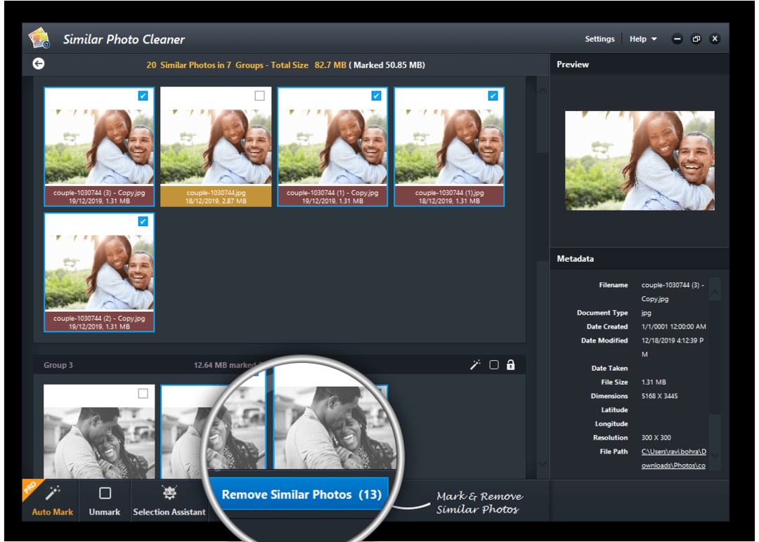 Κατεβάστε το Similar Photo Cleaner για Windows & Mac