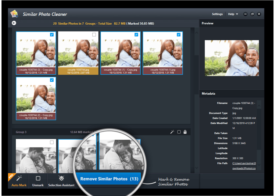 Preuzmite Similar Photo Cleaner za Windows i Mac