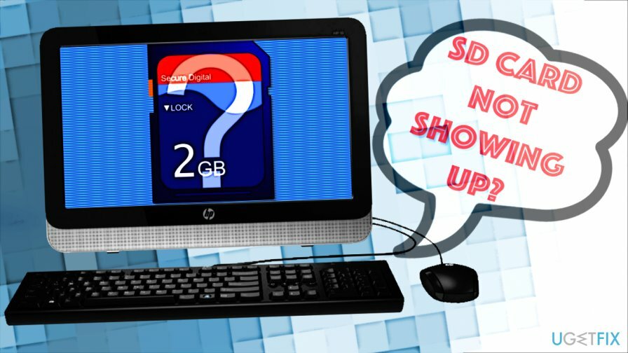 إصلاح بطاقة SD التي لا تظهر على Windows