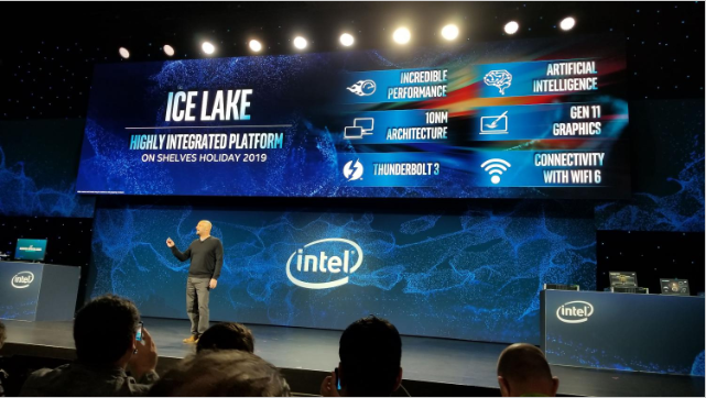 Intel a CES (Consumer Electronics Show) 2020-as kiállításon