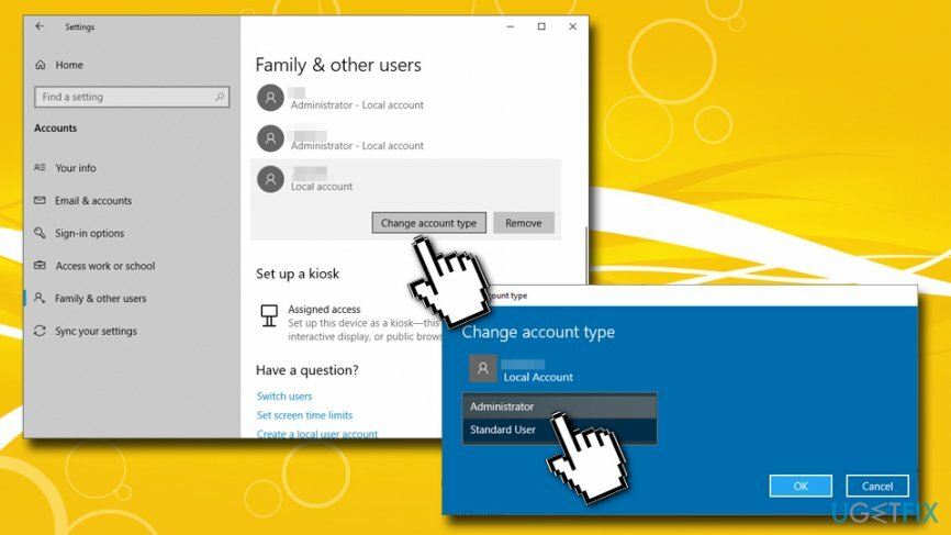 Crea un nuovo account amministratore di Windows