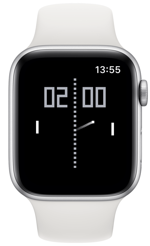 Pong hra na hodinkách Apple Watch