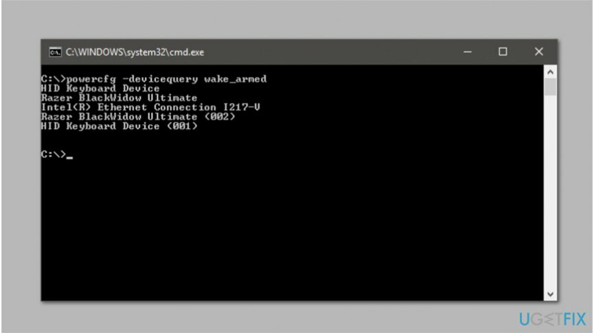 Perbaiki masalah bangun Mode Tidur Windows dengan Command Prompt