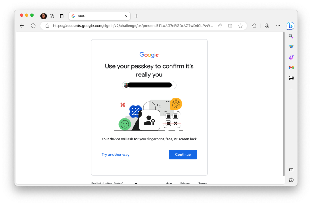 Google アカウントのパスキーを設定して使用する方法 - 6