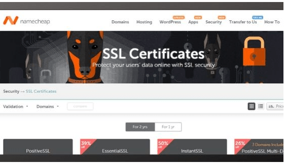 Navn på billige SSL-tjenester 