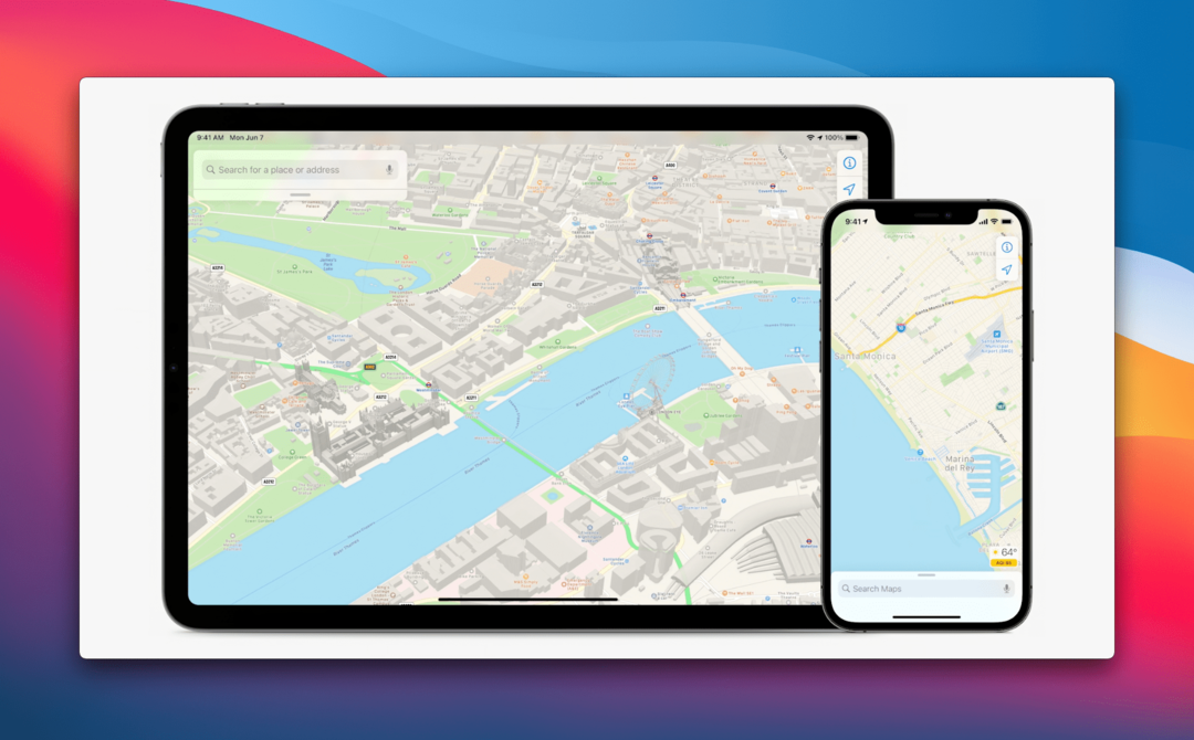 Apple Maps Päivitä iOS ja iPad