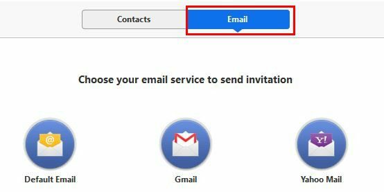 Zoom informazioni sulla riunione e-mail