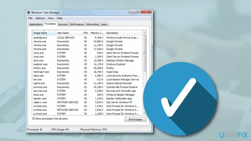 Correggi il codice di errore 1500 " Un'altra installazione è in corso" su Windows terminando i processi nel Task Manager