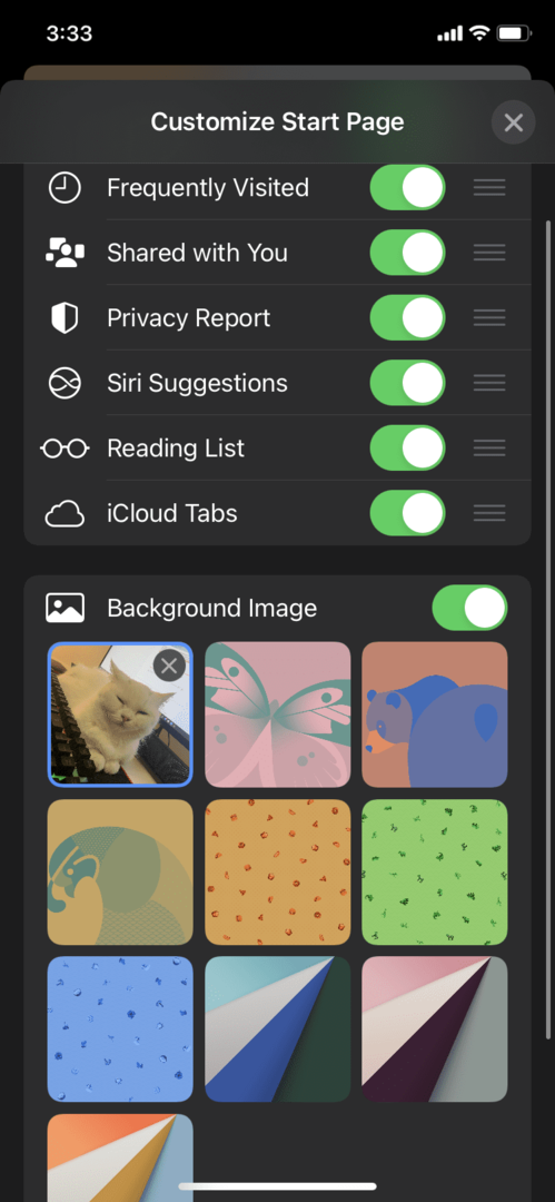 Nasveti in zvijače za iOS Safari – Spremenite začetno stran