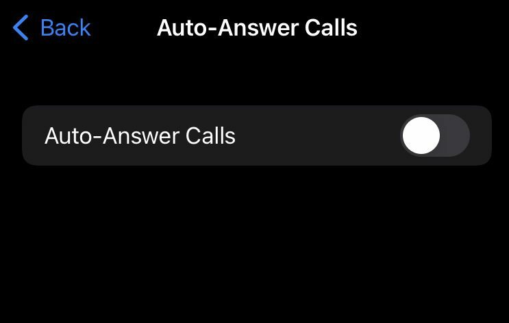 Kaip įjungti arba išjungti automatinį skambučių atsakymą