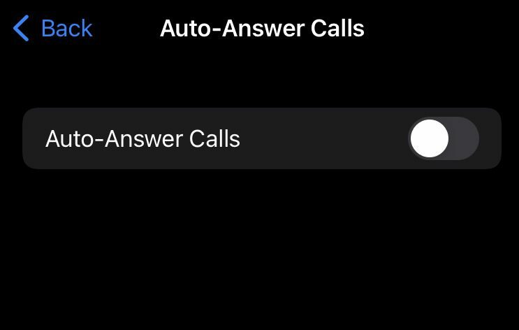 कॉल ऑटो-आंसरिंग को कैसे सक्षम या अक्षम करें