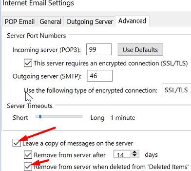 Remove-delete-emails-from-server-outlook