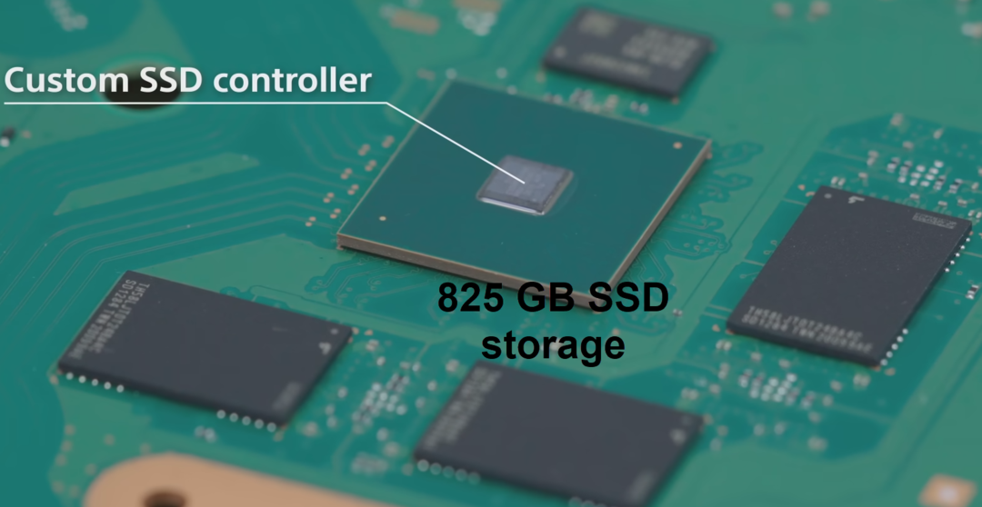 Configuration SSD de la PS5 (Photo avec l'aimable autorisation de Sony)