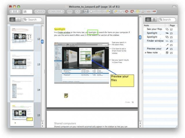 Skim - Nejlepší bezplatný editor PDF pro Mac