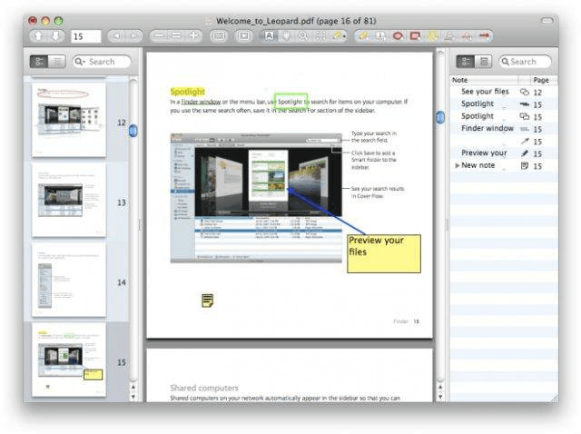 Skim - Bedste gratis PDF-editor til Mac