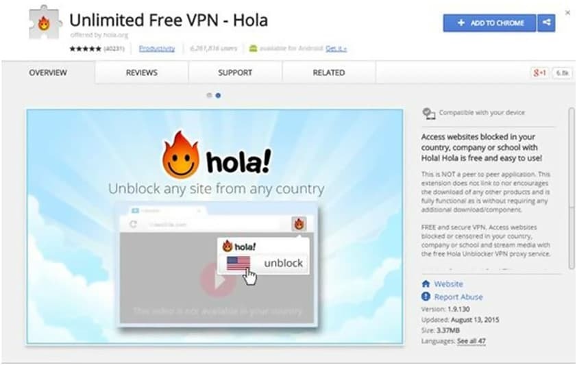 Másik VPN használata