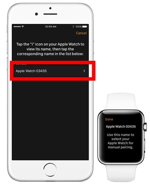 A 6 számjegyű jelszó beállítása az Apple Watch 1-en