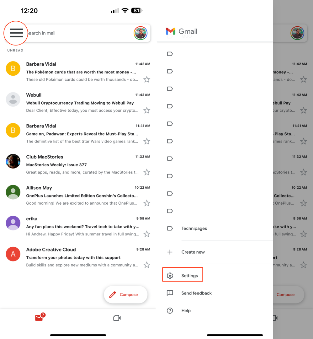 Come monitorare le consegne in Gmail su iPhone - 1