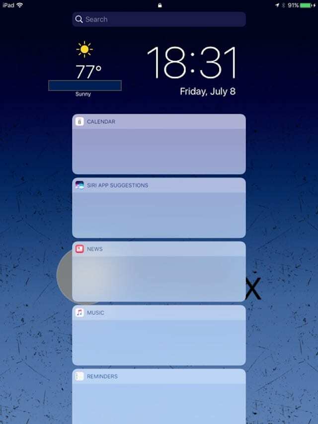 Widgeturile nu funcționează în iOS 10, instrucțiuni