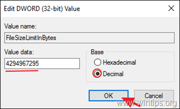 Meningkatkan Batas Ukuran File - SharePoint WebDAV