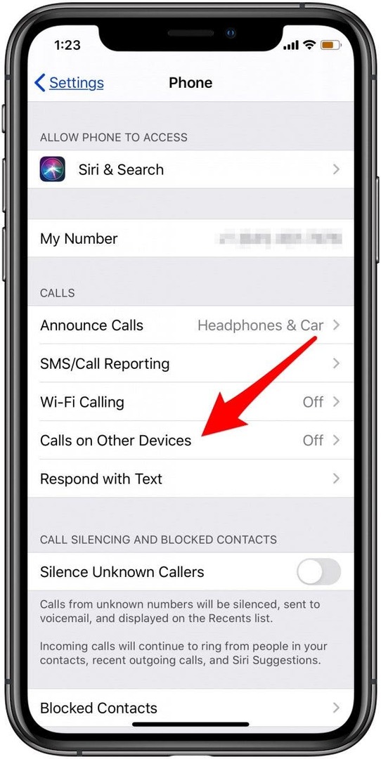Tätigen und Empfangen von Anrufen auf anderen Apple-Geräten