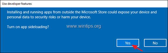  Entwicklermodus deaktivieren Windows 10