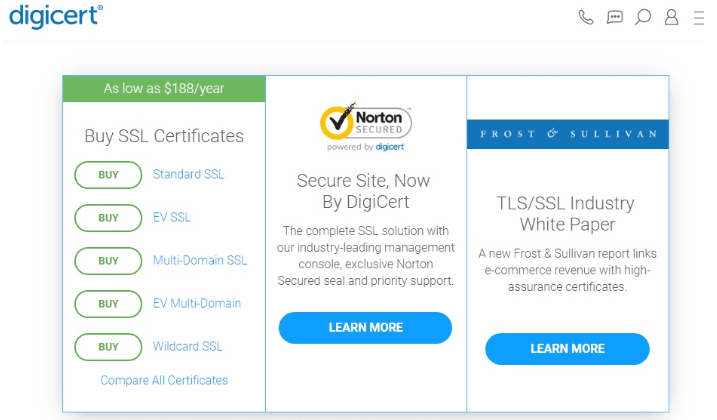 DigiCert - Beste SSL-sertifikatkontroll