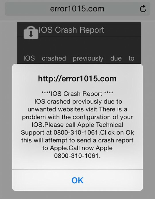 Kuinka korjata iOS Crash Message