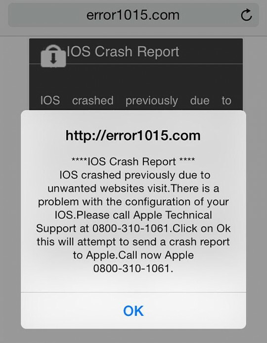 Sådan repareres iOS Crash Message