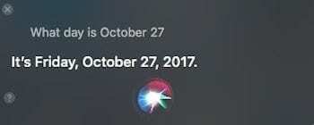 Używanie Siri na MacBooku do Kalendarza