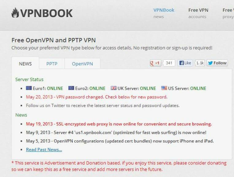  VPN북