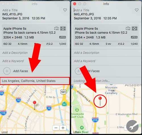 iPhone 사진에서 부정확한 위치 정보 태그를 수정하는 방법