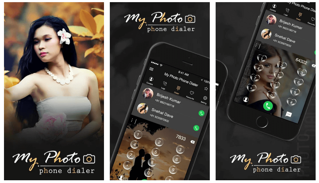 Апликација Ми Пхото Пхоне Диалер за Андроид