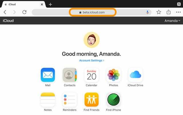 iCloud beta web-mjesto za radni način Chrome na iOS-u 10 iPad