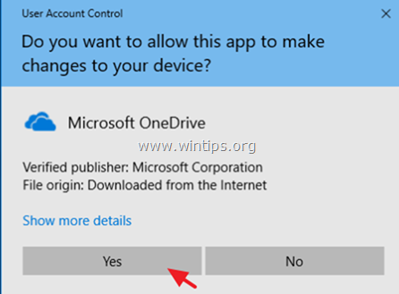 تنزيل برنامج Microsoft onedrive
