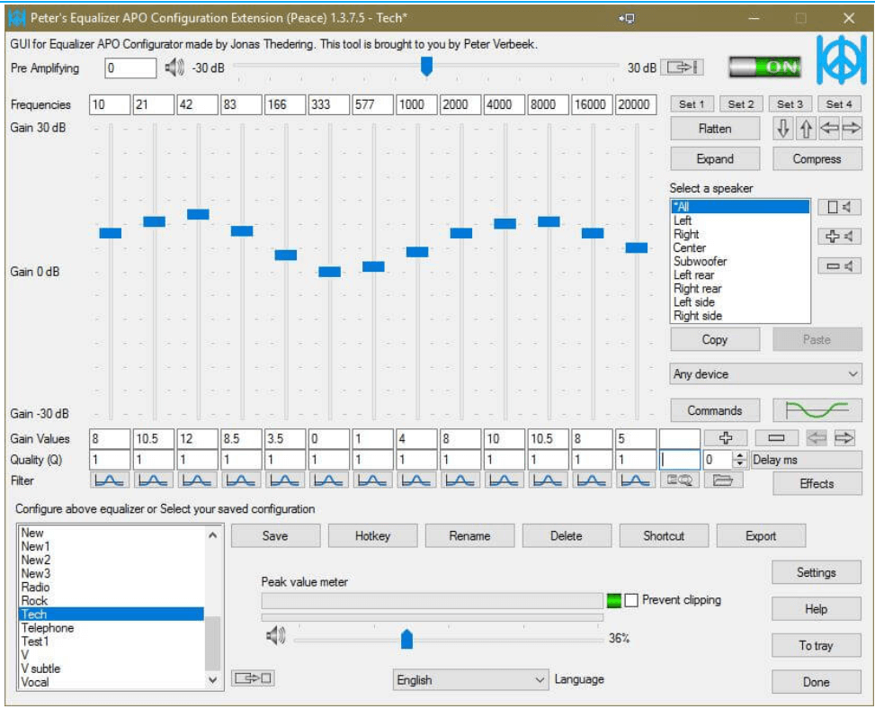 Equalizer APO - softver za pojačavanje basa za Windows