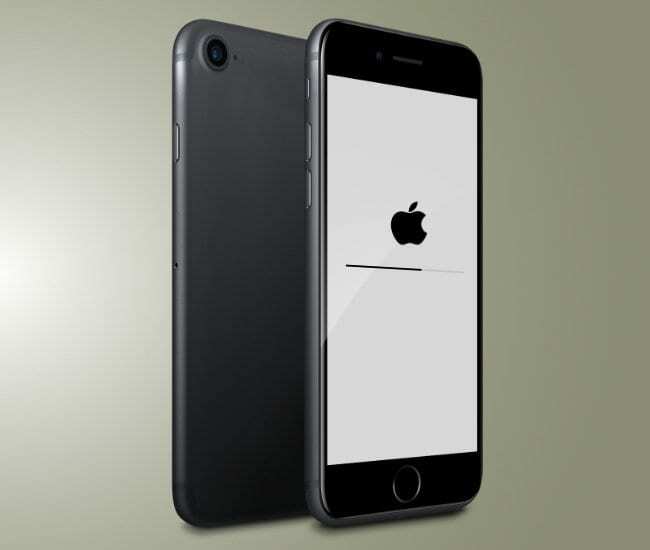 iPhone 7 wird zurückgesetzt
